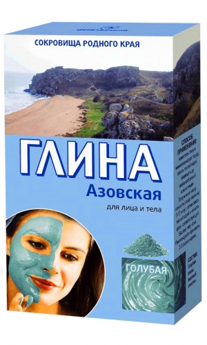 Глина сухая ГОЛУБАЯ АЗОВСКАЯ