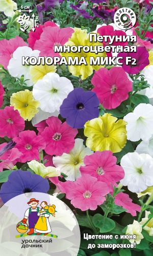 Петуния КОЛОРАМА МИКС F2