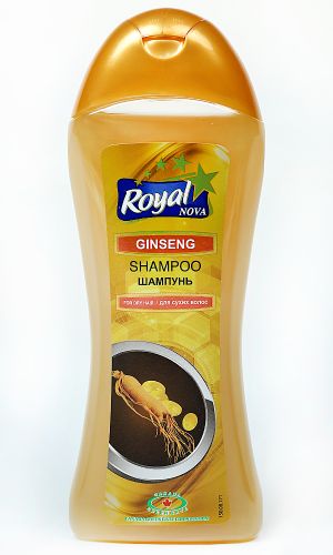 Шампунь Royal Nova ЖЕНЬШЕНЬ для сухих волос