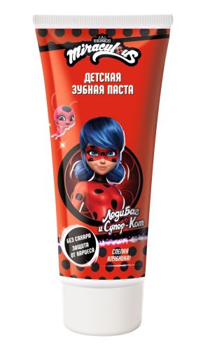 Зубная паста детская MIRACULOUS ЛЕДИ БАГ